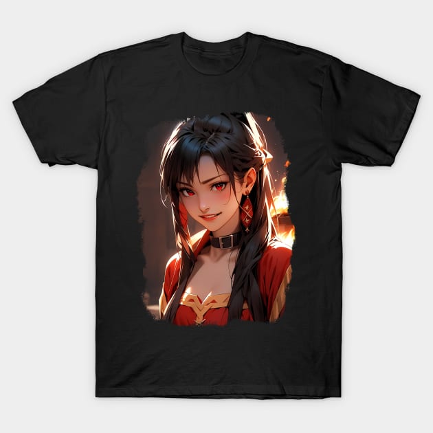 Portrait of a Chinese Girl T-Shirt by Kyauto